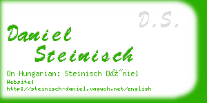 daniel steinisch business card